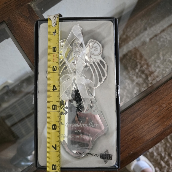 NEW mirror angel "Grandmother's are angels on earth" ornament. - Picture 2 of 4